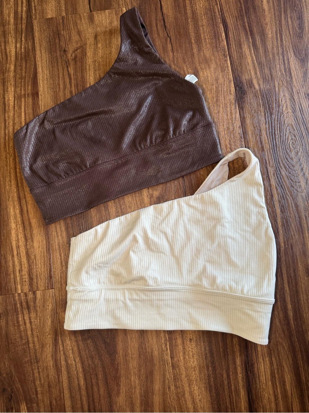 Lululemon Asymmetrical One-Shoulder sports bra bundle -